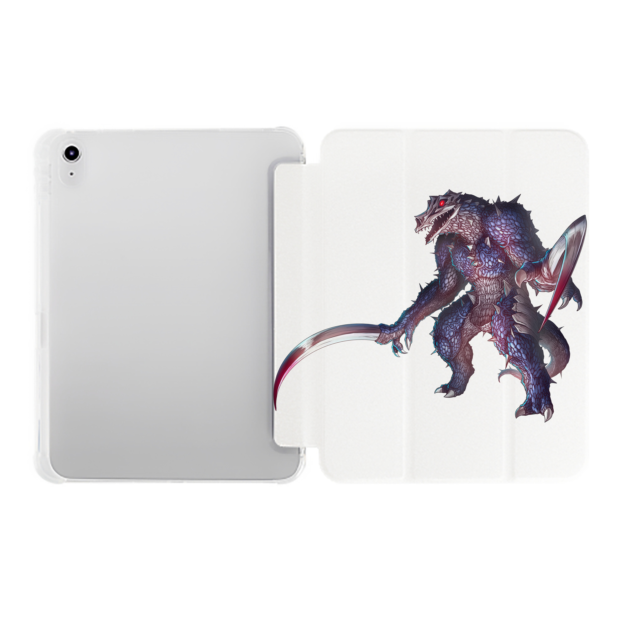 （画像用） ウルトラマン Ultraman IPad ケース ペン収納付き 三つ折りスタンド PUレザー×シリコン 対応機種9.5/10.5/10.9インチ
